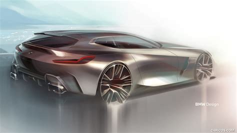 BMW Touring Coupé Concept 2023MY Design Sketch