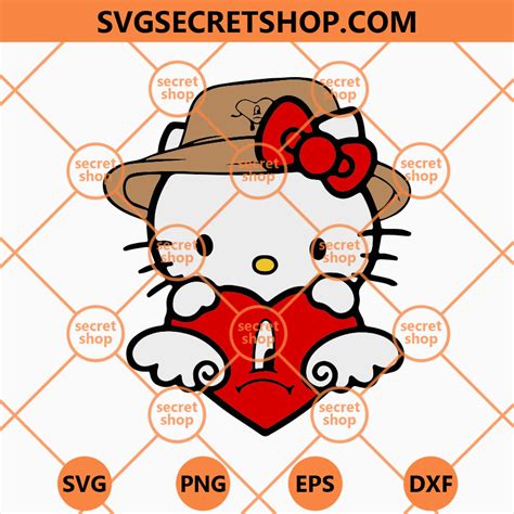 Bad Bunny Hello Kitty Svg Valentine Bad Bunny Svg Hello Kitty Svg Bad Bunny Svg Svg Secret Shop