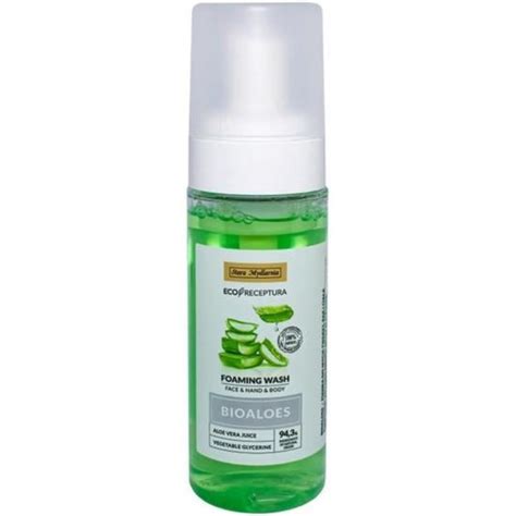 Gel Nettoyant Moussant Visage Et Corps Aloe Vera Peaux Seches Et