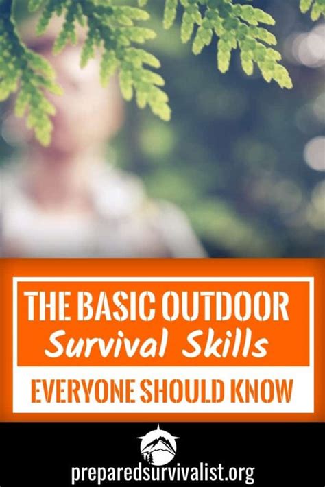 The Basic Outdoor Survival Skills Everyone Should Know