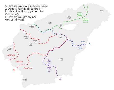 Dialects of Juxtari and isogloss maps : r/conlangs