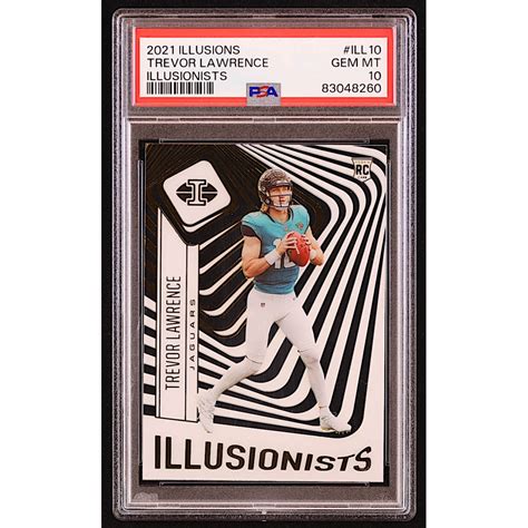 Trevor Lawrence Panini Illusions Illusionists Rc Psa