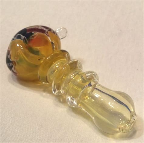 Double Glass Pipe - LEMON HAZE / Glass Pipes - Bolenat