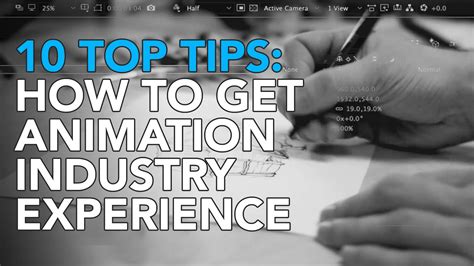 10 Top Tips: Get animation industry experience • Stormy Studio