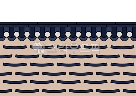담 담벼락 한옥 기와 기와담 사진이미지일러스트캘리그라피 일러리아작가