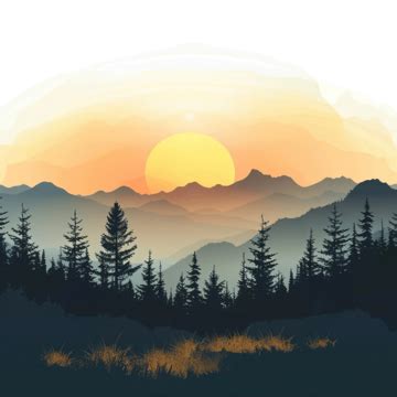 Sunset PNG, Vector, PSD, and Clipart With Transparent Background for ...