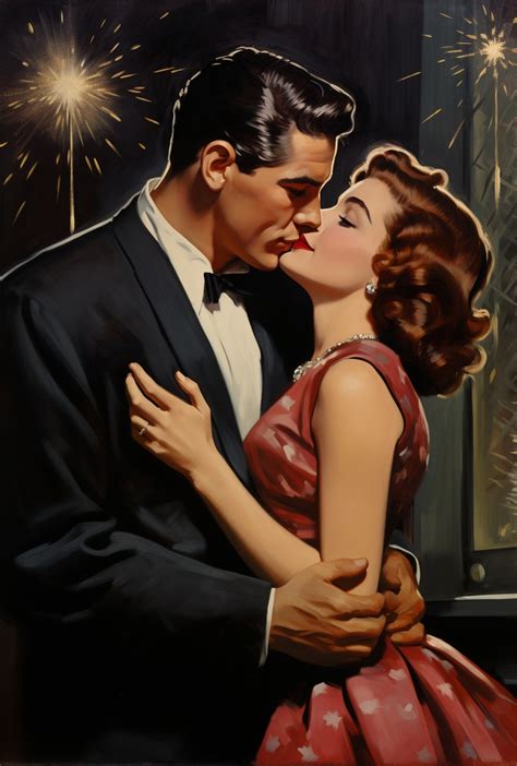 New Year's Eve Kiss Free Stock Photo - Public Domain Pictures