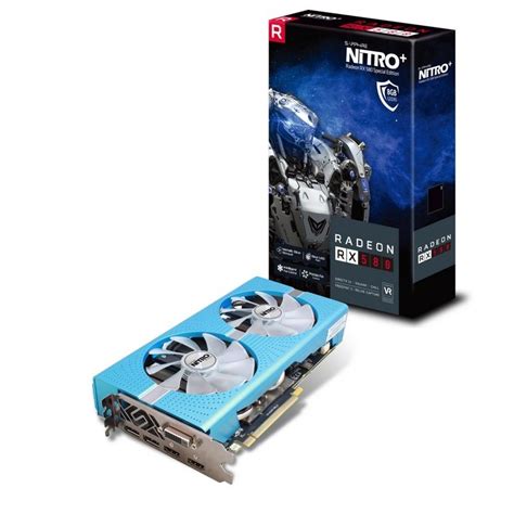 NEW BYTES PLACA DE VIDEO PLACA DE VIDEO SAPPHIRE RADEON RX580 NITRO 8G