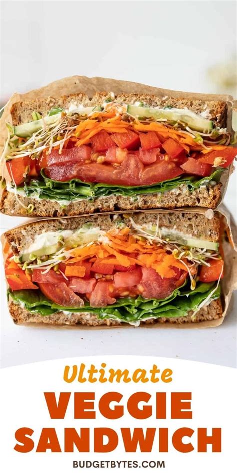 How To Make The Best Veggie Sandwich Budget Bytes