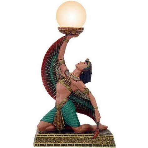 Egyptian Isis Table Lamp Egyptian Light