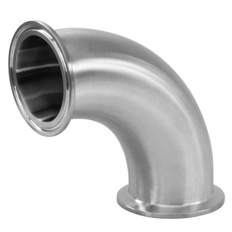 Steel And Obrien S2cmp 90 Degree Elbow W Clamp Ends 316 Stainless Steel John M Ellsworth Co