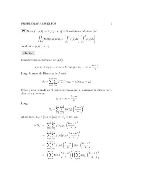 Problemas Resueltos Integrales Dobles Y Triples Pdf