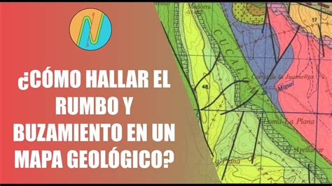 Cómo determinar el rumbo y buzamiento en un mapa geológico YouTube