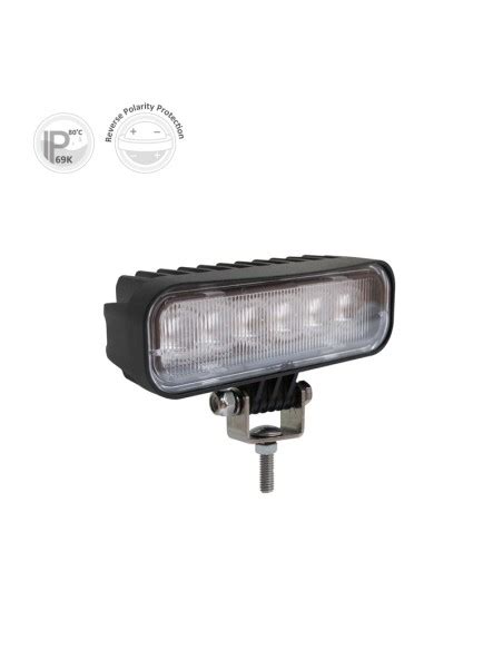 Faro De Trabajo Led V Rectangular Lum W Referencia