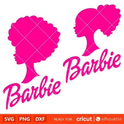 Afro Barbie Bundle Svg, Barbie Doll Svg, Girly Pink Svg, Retro Svg, Cricut, Silhouette Vector ...