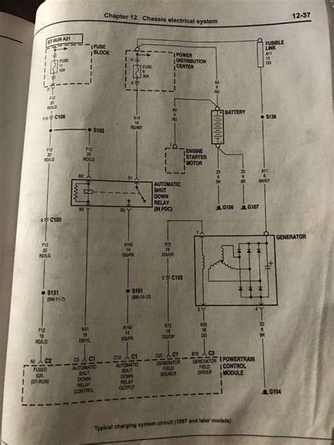 2000 Jeep Wrangler Alternator Wiring Diagram Wiring Diagram