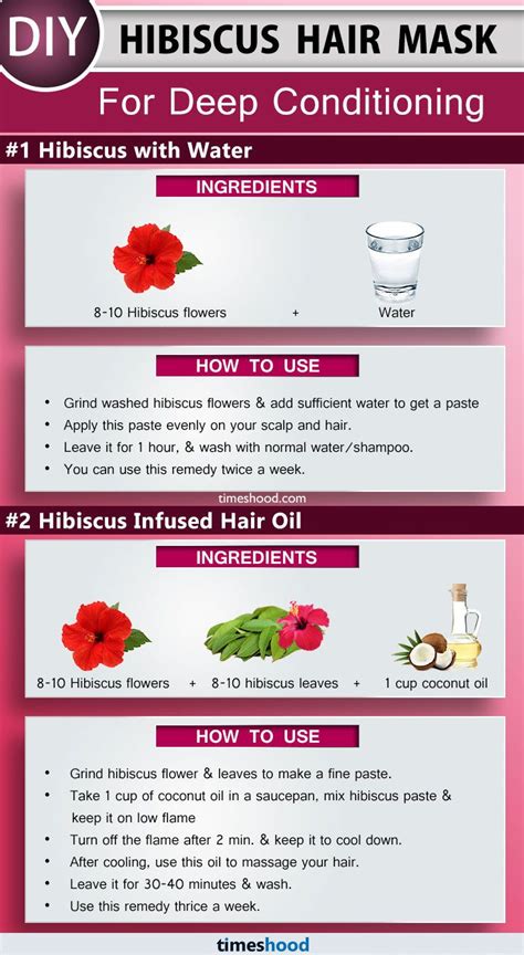 10 Diy Hibiscus Hair Mask How To Use Hibiscus For All Hair Problem Hair Mask Healthy Hair