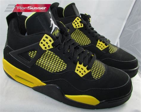 Air Jordan 4 Retro ‘Thunder’ 2012 Size 9 #308497-008 VNDS – RonSusser.com