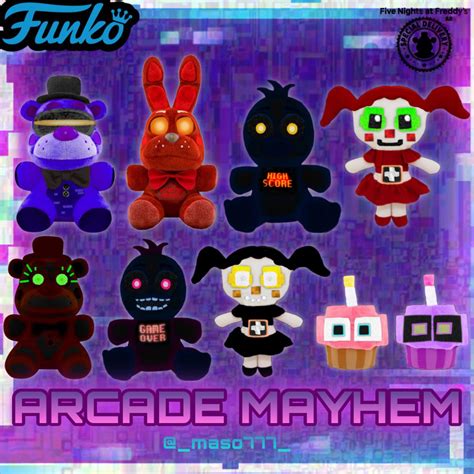 FNaF AR Special Delivery Blackheart Bonnie Plush Edit R