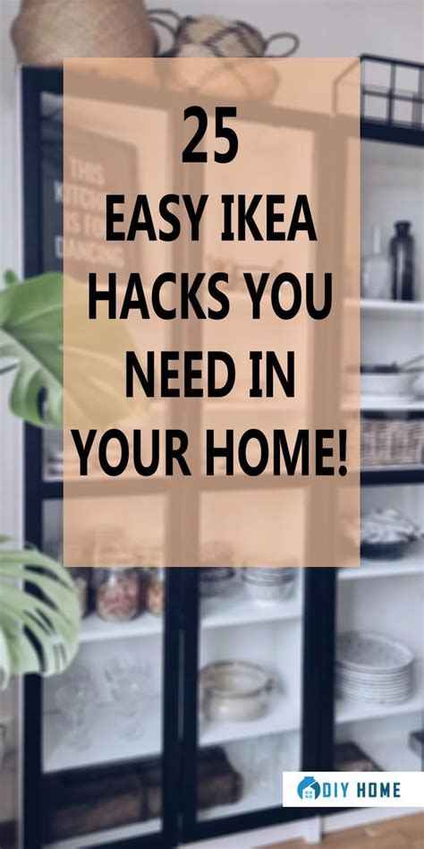 25 Best IKEA Hacks You Need In Your Home Ikea Furniture Hacks Diy