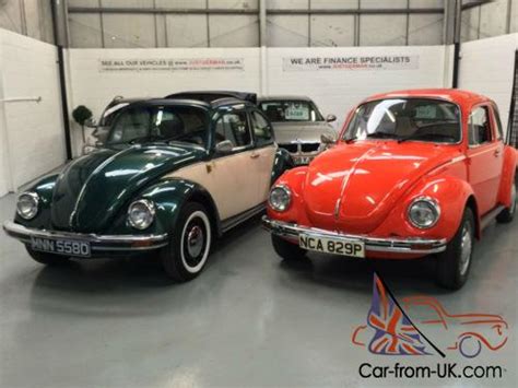 Classic Left Hand Drive Bug Volkswagen Beetle I Mexican Open Rag