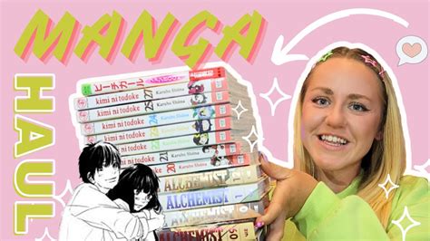 Manga Haul Volumes Youtube