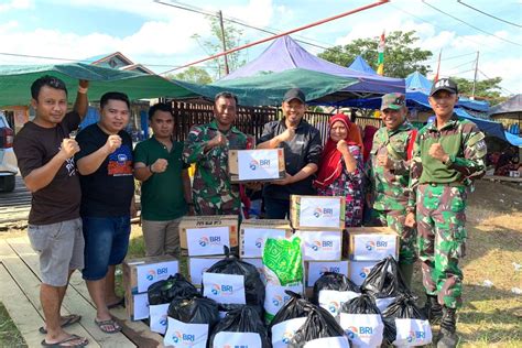 Tanggap Bencana Banjir Malinau Bri Salurkan Bantuan Bagi Warga