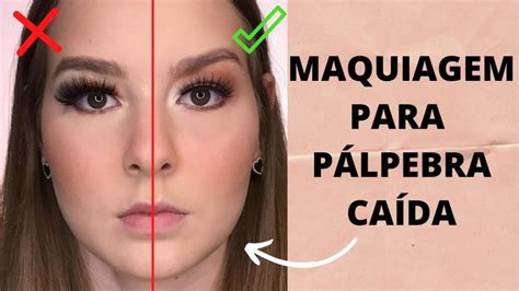 MAQUIAGEM PARA PÁLPEBRA CAÍDA E GORDINHA Maquiagem para olhos