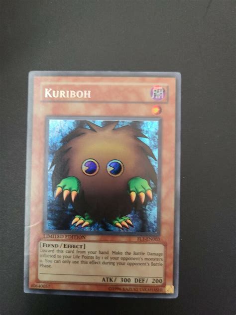 YUGIOH KURIBOH FL1 EN003 SECRET RARE LIMITED EDITION NM EBay