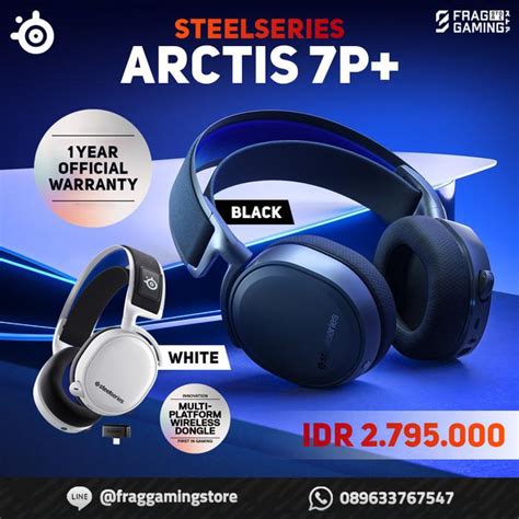 Jual Steelseries Arctis 7P+ / 7P Plus Wireless Gaming Headset | Shopee ...