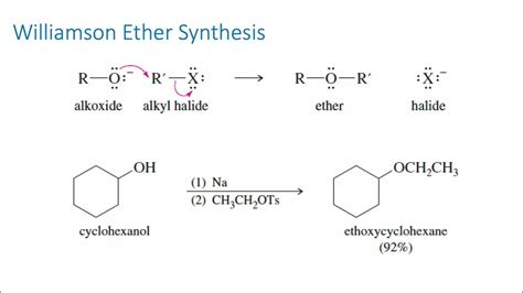 Reactions Of Ethers Epoxides Thiols Wt24 313 Youtube