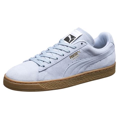 Puma Suede Classic Gum Sneakers In Blue For Men Lyst