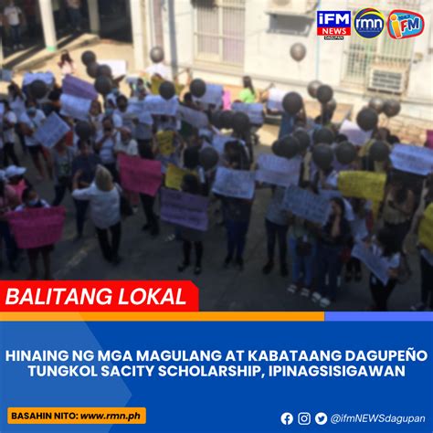 HINAING NG MGA MAGULANG AT KABATAANG DAGUPEÑO TUNGKOL SA CITY