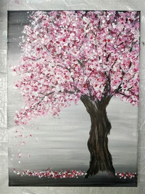 Cherry Blossom Tree Pencil Sketch