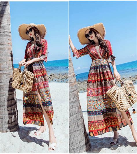 10 Đầm maxi đi biển cực hot cho phái nữ tự tin thả dáng