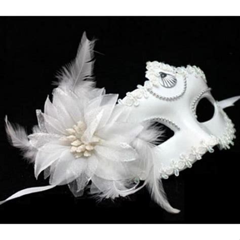 White Sexy Mask Venetian Masquerade Ball Lady Fancy Dress Decor Accessories At Rs 999 00