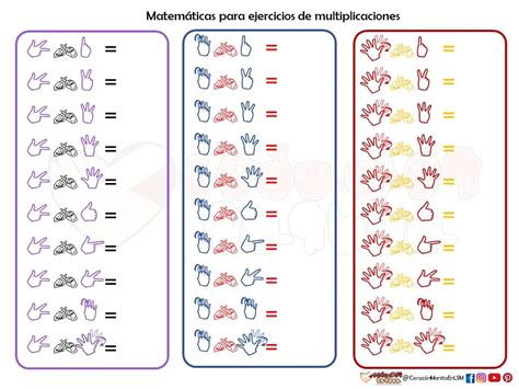 Lsm Matem Ticas Para Ejercicios De Multiplicaciones