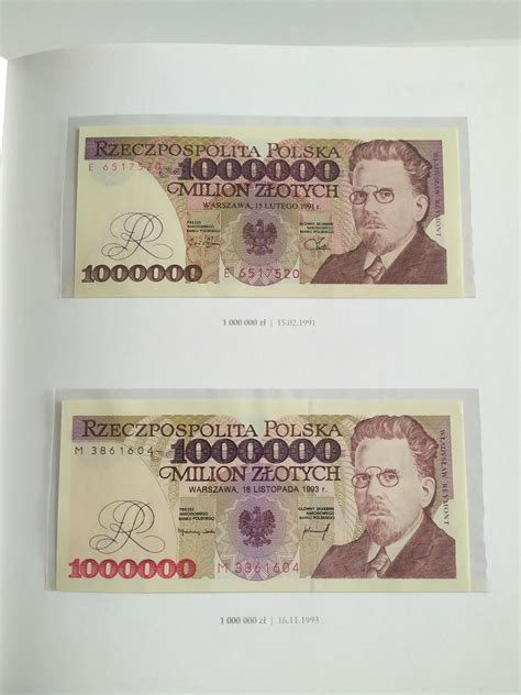 Album Nbp Polskie Banknoty Obiegowe Z Lat D Browa G Rnicza