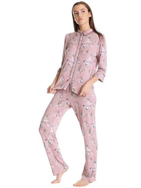 VIVE MARIA Chinese Teahouse Pyjama 95 Viskose 5 Elasthan M Vm0697 M