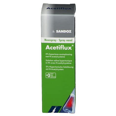 Sandoz Acetiflux Spray Nasal Ml Redcare Pharmacie