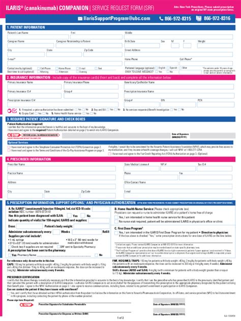 Fillable Online COMPANION SERVICE REQUEST FORM SRF Fax Email