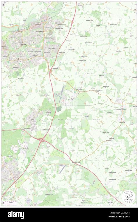 Epping forest map Cut Out Stock Images & Pictures - Alamy