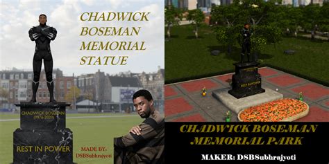 Cities Skylines: Chadwick Boseman Memorial and Memorial Park ...