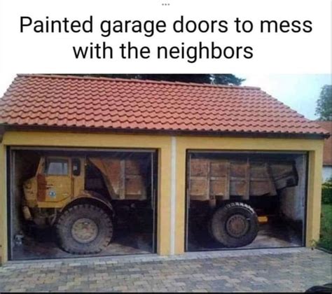 Garage door : r/funnyhumour