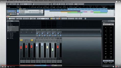 How To Mix In Cubase Getting Started With Cubase 7 Youtube