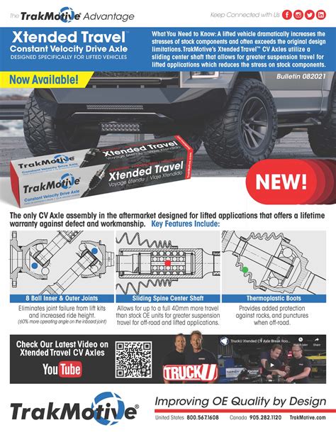 Automotive CV Axles TrakMotive