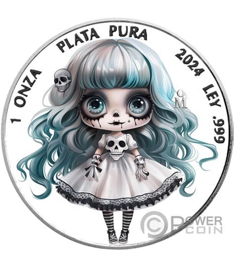 LA LLORONA Libertad 1 Oz Moneda Plata Mexico 2024