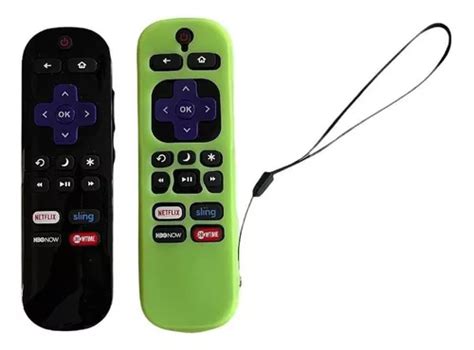 Control Compatible Con Pantalla Hitachi Roku Tv Mas Funda MercadoLibre