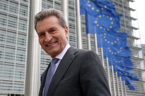 Welcome note of Günther H Oettinger new President of United Europe