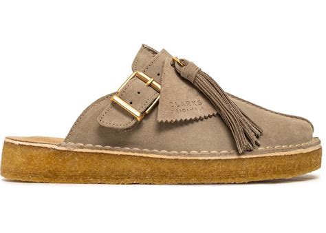 Clarks Originals Trek Mule Sand Suede (Women's) - 26168576 - US